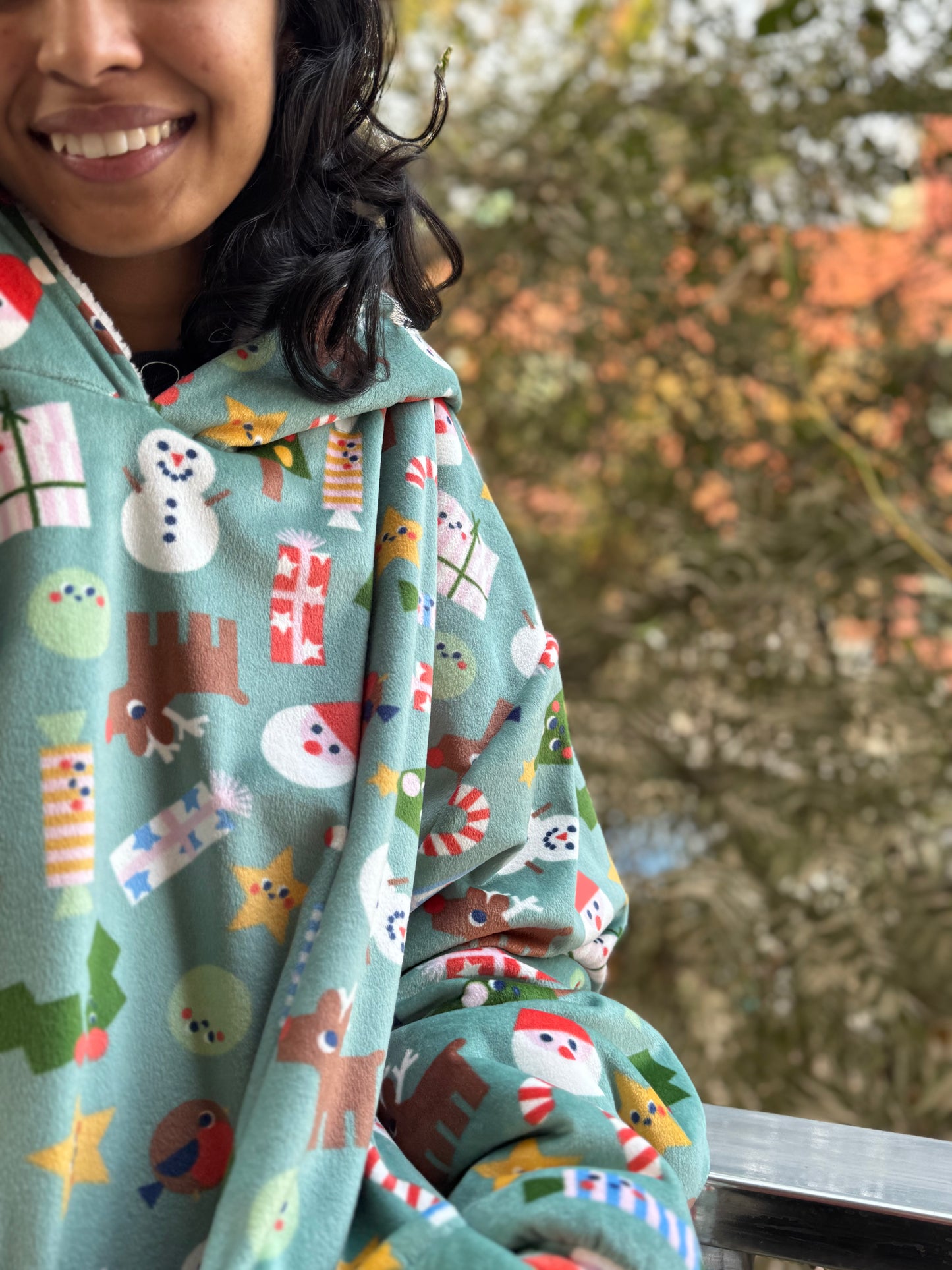 Christmas HUGGY - Blanket Hoodie