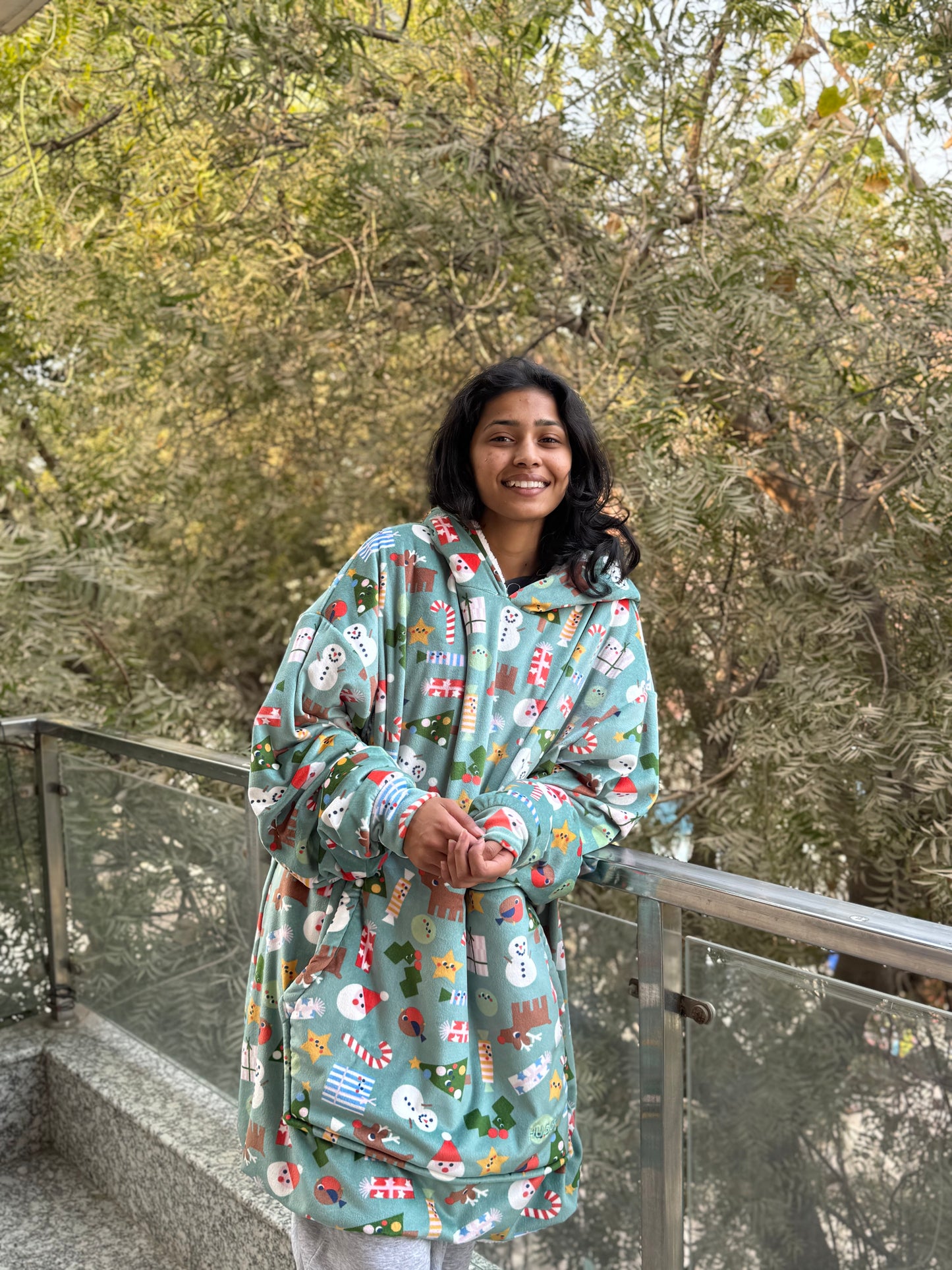 Christmas HUGGY - Blanket Hoodie